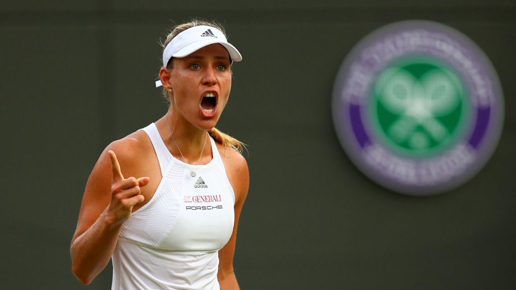 Tennis in Wimbledon: Angelique Kerber folgt Zverev-Brüdern in die dritte Runde