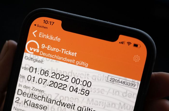 Wo finde ich das 9-Euro-Ticket in der DB-App?