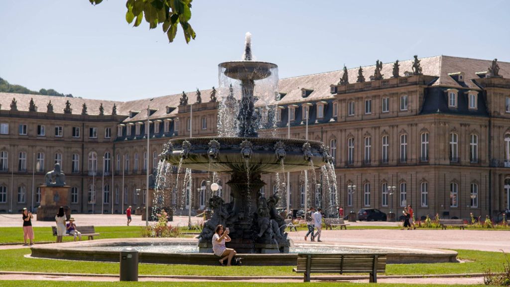 Stuttgart im Internet: Warum die Schlossplatz-Webcam  nur ein altes  Bild zeigt