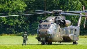 Blinkende Kontrolllampe zwingt Bundeswehr-Helikopter zur Landung