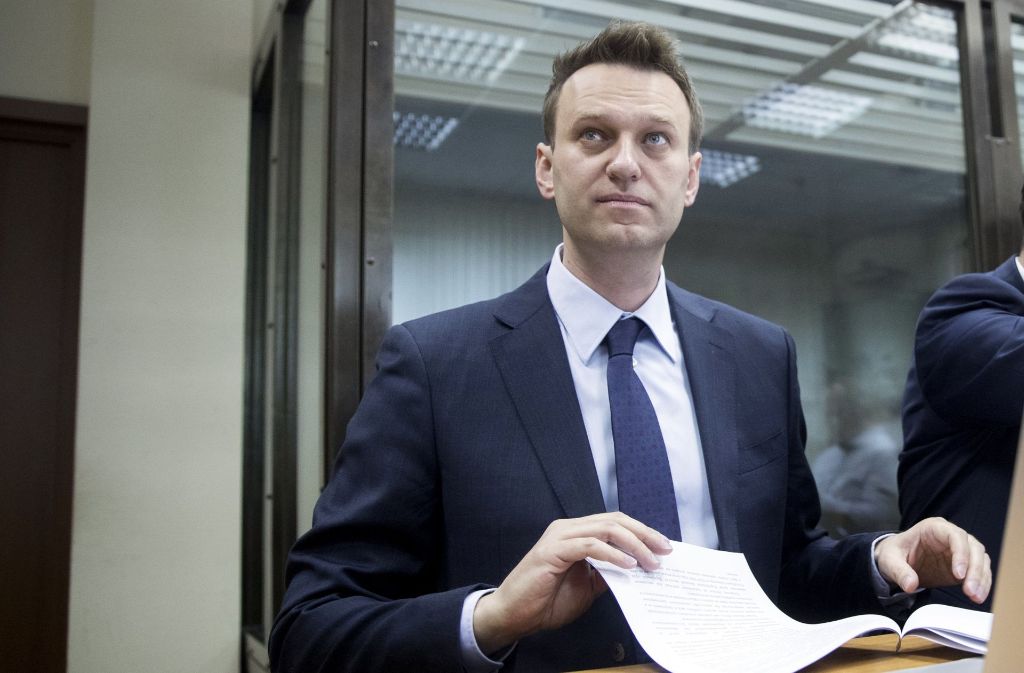 Ein Moskauer Gericht hat den russischen Oppositionellen Alexej Nawalny zu 30 Tagen Arrest verurteilt. Foto: AP