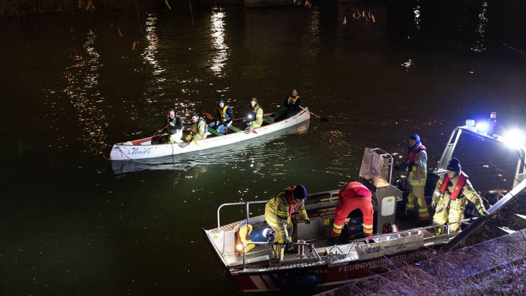 Suchaktion bei Esslingen: Polizei findet Toten im Neckar