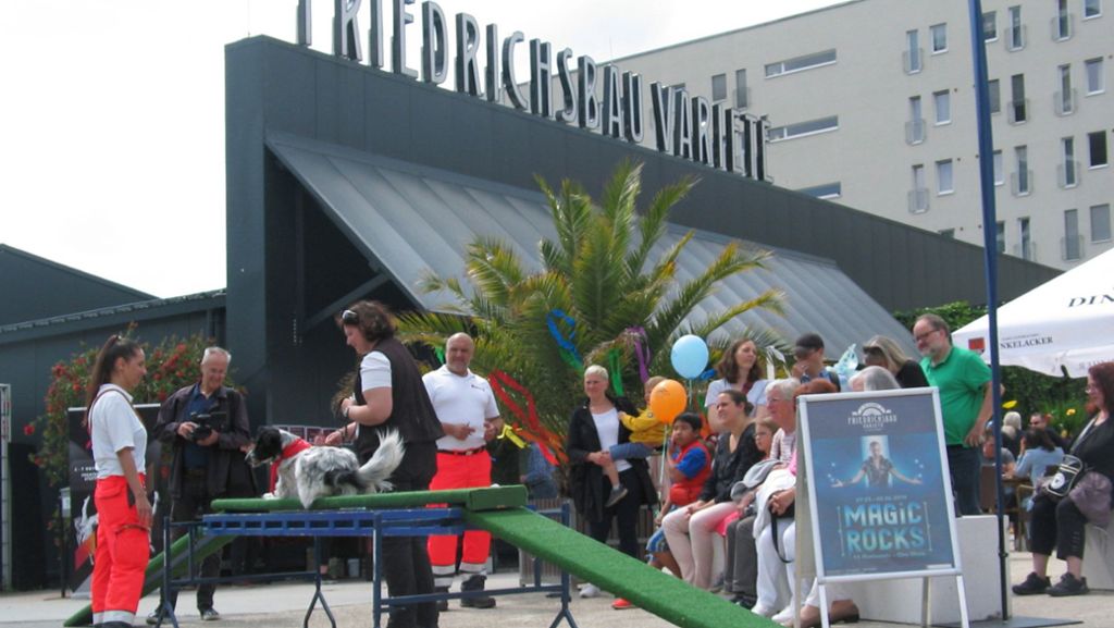 Friedrichsbau-Varieté in Feuerbach: Glanz und Glamour beim Tag der offenen Tür