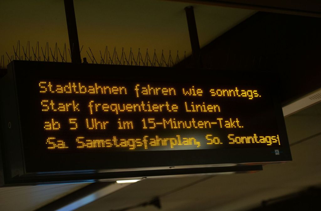 Kurz gefasst: der neue Stadtbahn-Fahrplan
