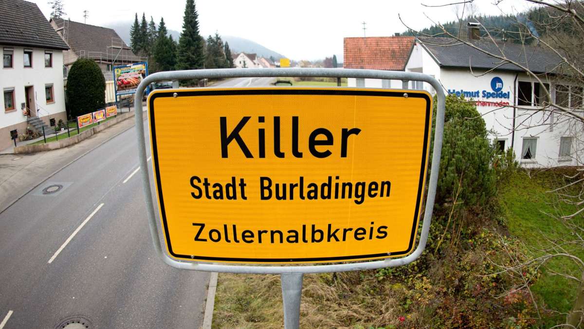 Killer im Zollernalbkreis: Schon wieder – Diebe stehlen Ortsschild