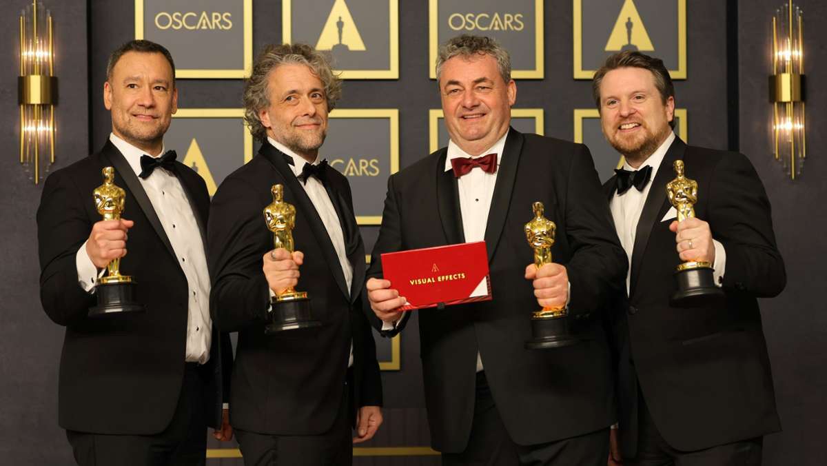 Oscars 2022: Gerd Nefzer im Glück – zweiter Oscar für Hohenloher