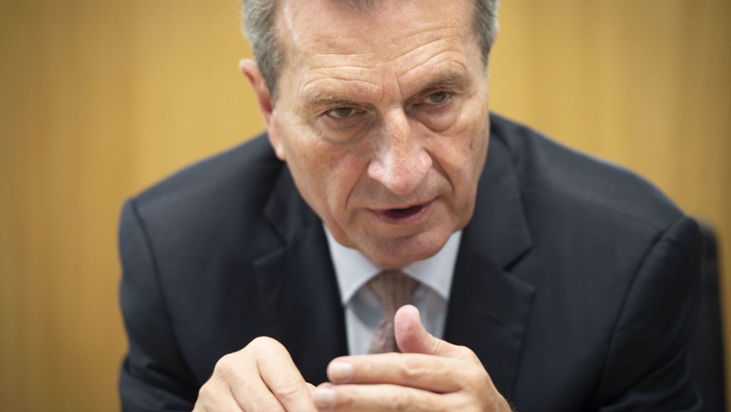 Europa und die Syrien-Krise: Oettinger für mehr Auslandseinsätze der Bundeswehr