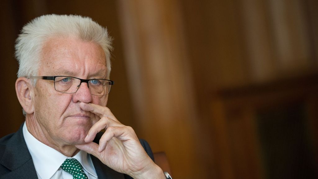 Ministerpräsident Winfried Kretschmann: „Anti-Abschiebe-Industrie“ völlig unangemessen