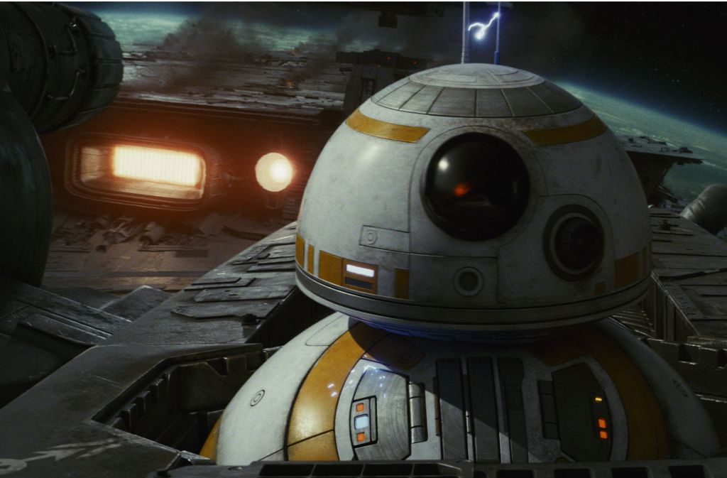 BB-8 steuert Poes Kampfjet