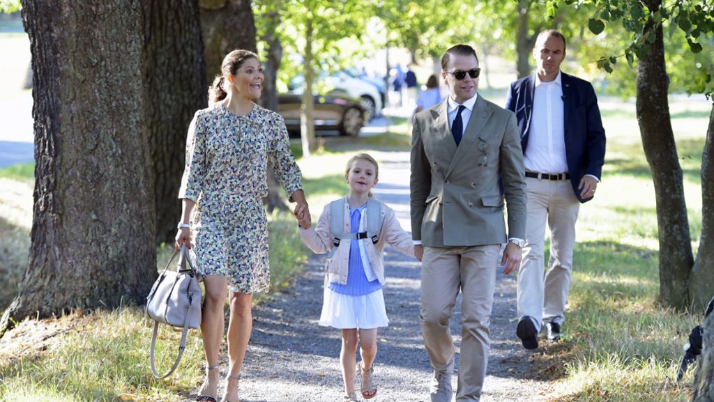 Royales Schulkind: Erster Schultag für Schwedens Prinzessin Estelle