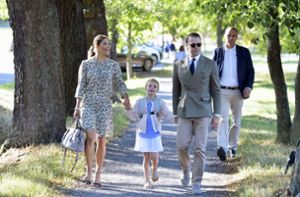 Erster Schultag für Schwedens Prinzessin Estelle