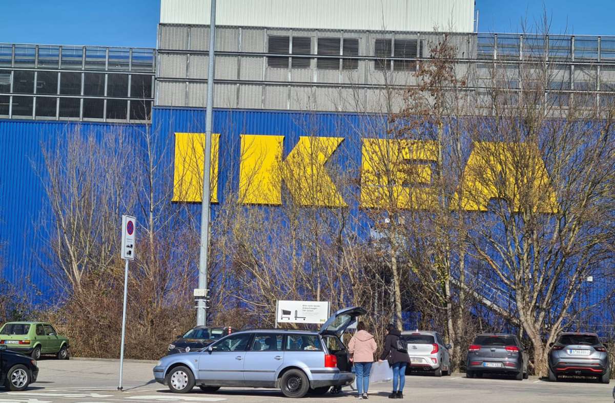 Eindrücke von der Ikea-Wiedereröffnung