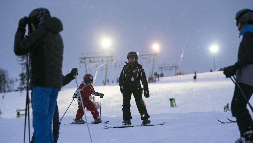 Skibetrieb auf der Schwäbischen Alb: In Treffelhausen laufen die Lifte