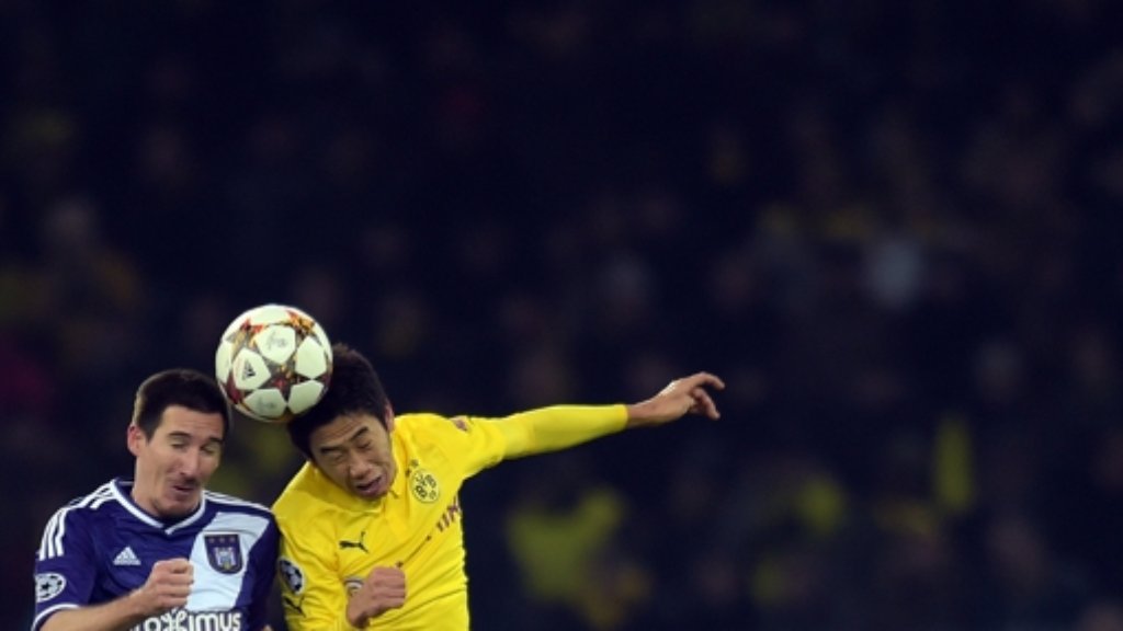 Dortmund in der Champions League: Dortmund verspielt Sieg gegen Anderlecht und ist trotzdem Gruppenerster