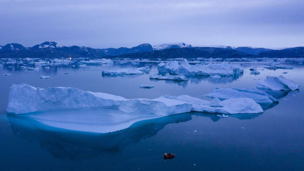 Klimawandel: Rekord-Eisverlust in Grönland