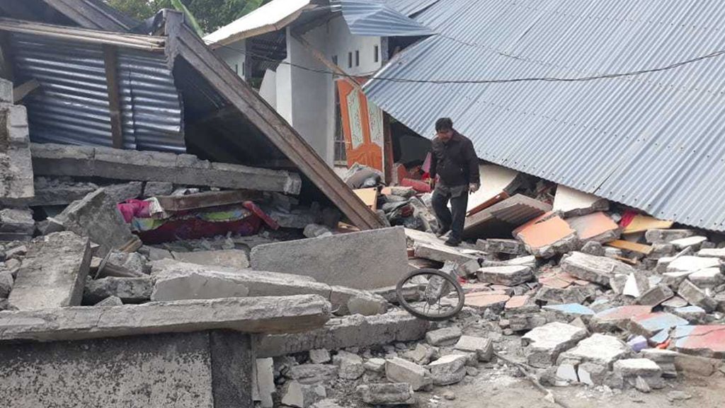 Nach Erdbeben in Indonesien: Mehr als 500 Wanderer sitzen auf Vulkan fest