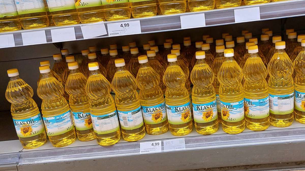 Umgang mit Mangel an Speiseöl in Stuttgart: Sonnenblumenöl um jeden Preis?