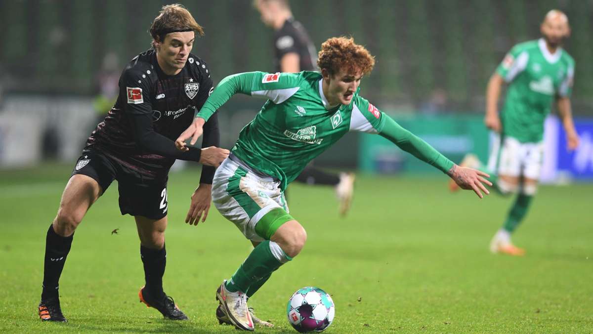  Es war kein schönes Spiel, das der VfB Stuttgart beim 2:1 gegen Werder Bremen zeigte. Doch die drei Punkte nimmt der Aufsteiger mit Blick auf die kommenden schweren Wochen gerne mit. 