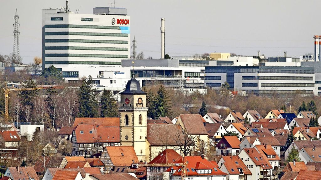 Bosch in Schwieberdingen: Als die Hochtechnologie auf den Acker zog