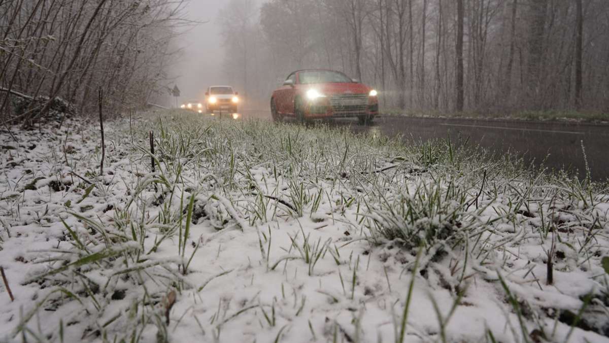 Winter-Intermezzo im Frühling: In Stuttgart liegt wieder Schnee – Polarluft sorgt für Kälteeinbruch