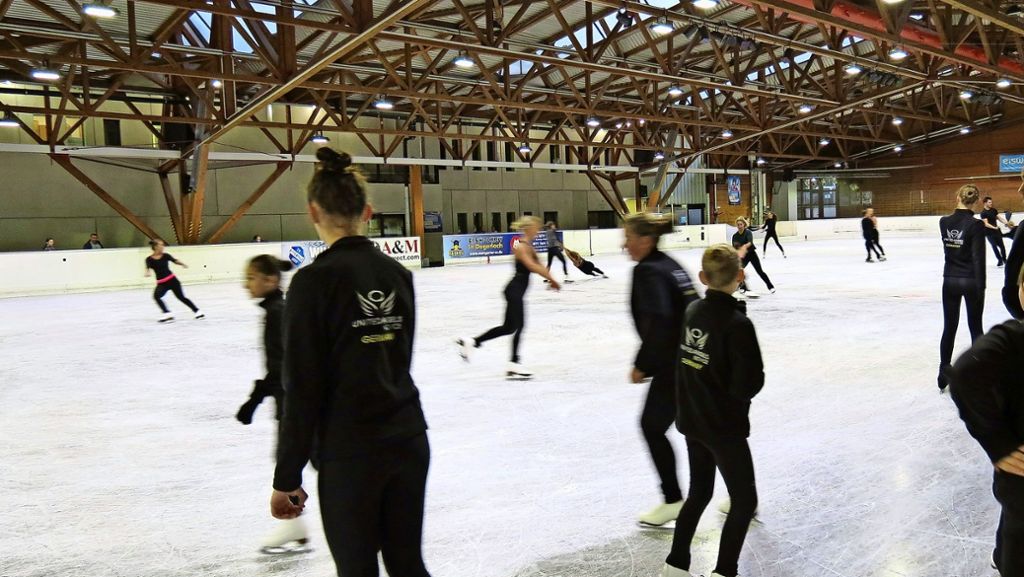 Eiswelt in Stuttgart-Degerloch: Training zu unangenehmen Zeiten