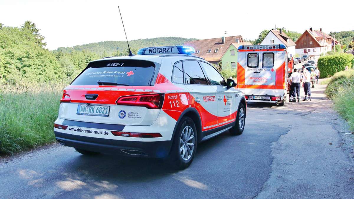 Tödlicher Unfall in Althütte: Polizei vermutet medizinische Ursache