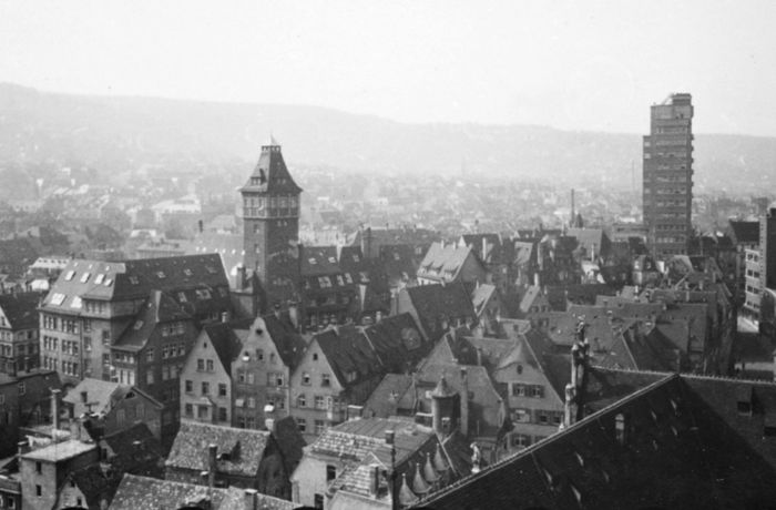 Wahrzeichen in Stuttgart 1942: Friedrichsbau, Liederhalle, Rathaus – so sahen sie früher aus