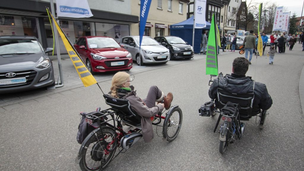 Messe in Ditzingen: Mobil auf zwei und vier Rädern