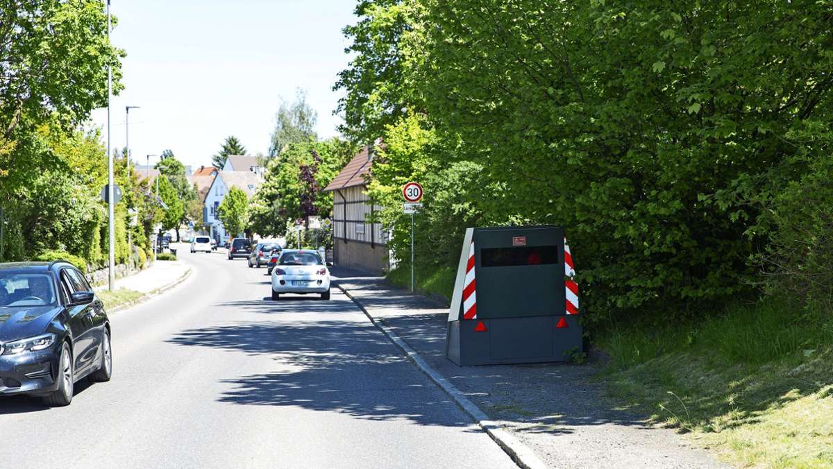 Neu: Blitzer in Altdorf: Temposünder bekommen Post