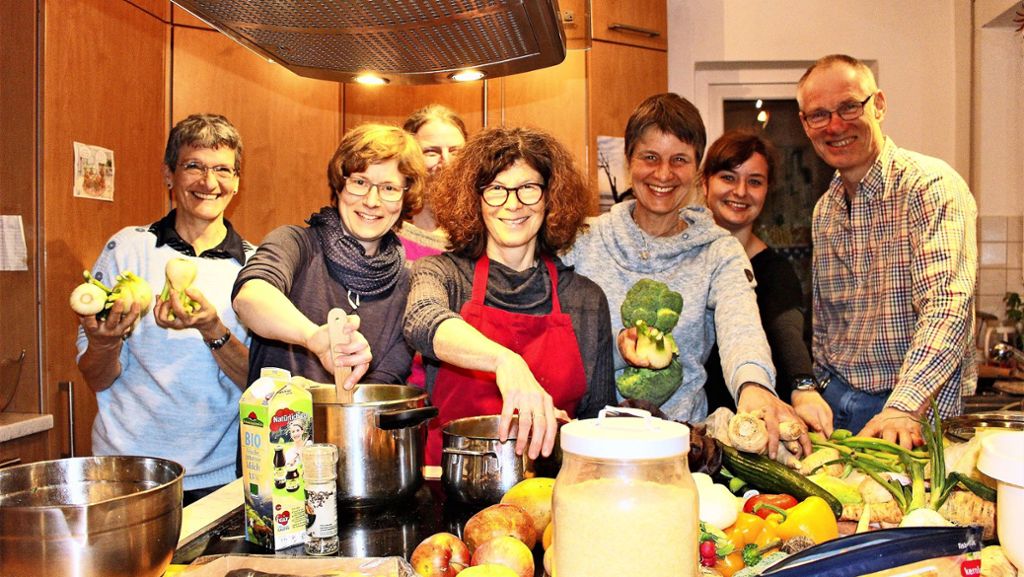 Foodsharing in Stuttgart-Sillenbuch: Wie aus Müll ein Festmahl wird