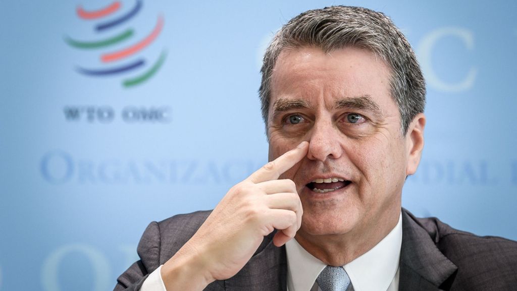  An der Spitze der WTO könnte es einen Wechsel geben. Insidern zufolge will der Chef der Welthandelsorganisation zurücktreten. Der Brasilianer führt das Amt seit 2013. 