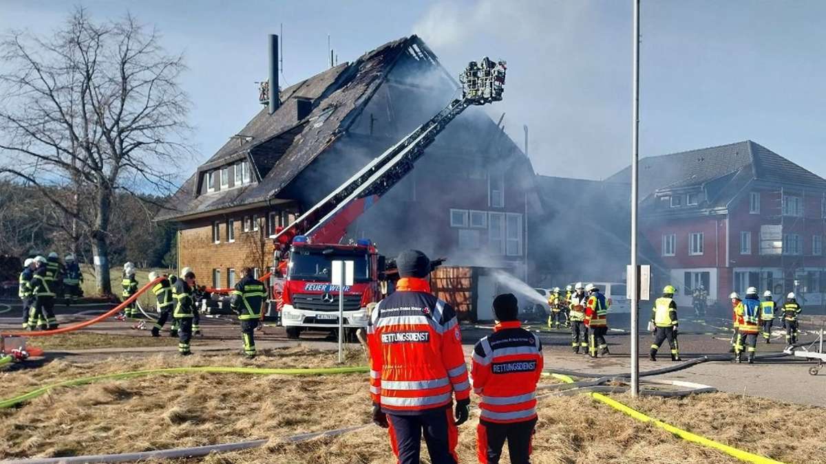 Sankt Märgen im  Schwarzwald: Asche in Abfallbehälter löste Brand in Jugendhilfe-Einrichtung aus
