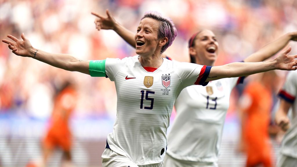 Finalsieg über Niederlande: Rapinoe führt die US-Fußballerinnen zum vierten WM-Titel