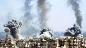 USA sehen Giftgasangriff durch syrische Armee als erwiesen an
