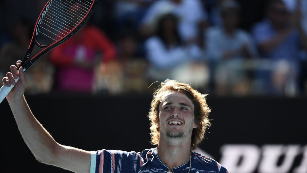 Australian Open: Alexander Zverev zieht nach Fehlstart in das Halbfinale ein