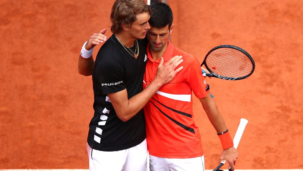 French Open: Zverev scheitert im Viertelfinale an Djokovic