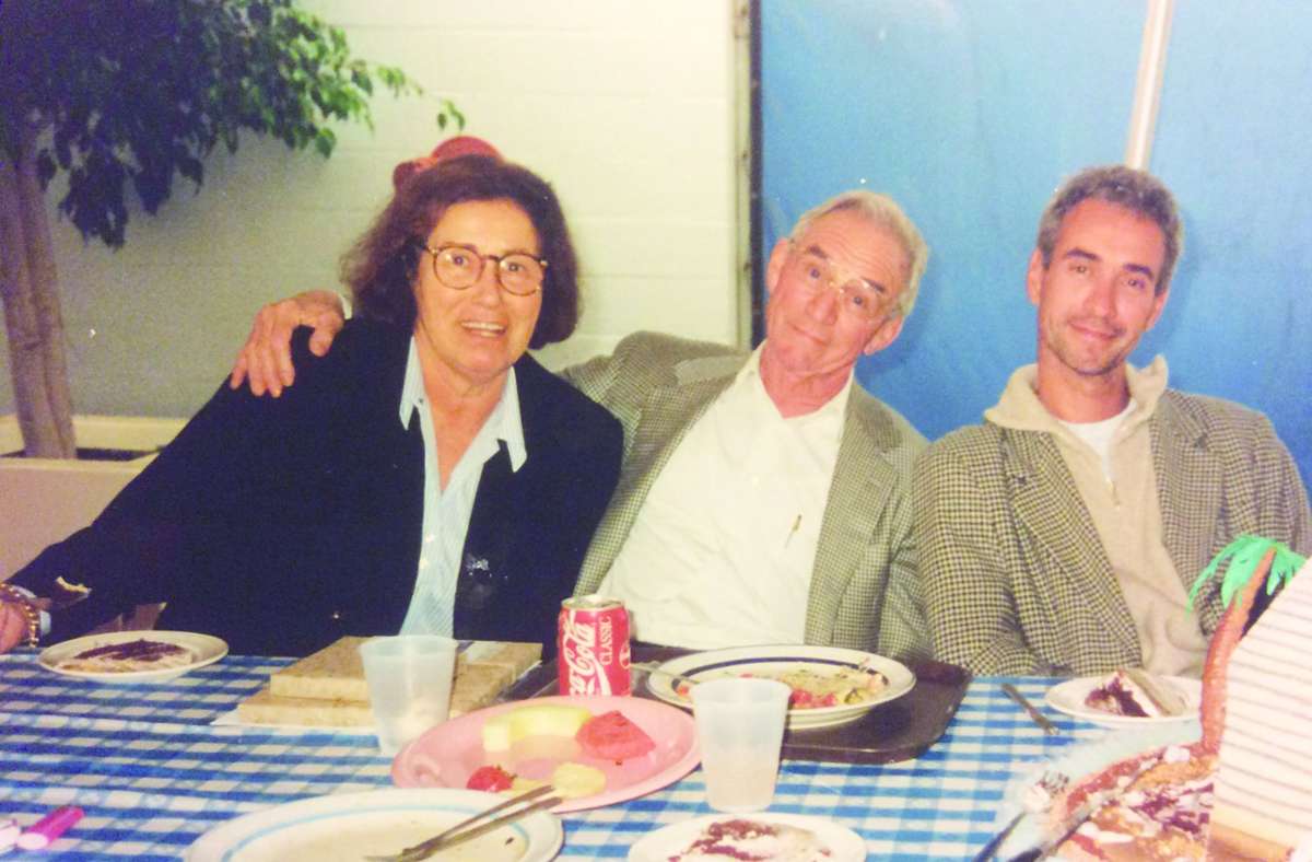 Roland Emmerich mit seinen Eltern