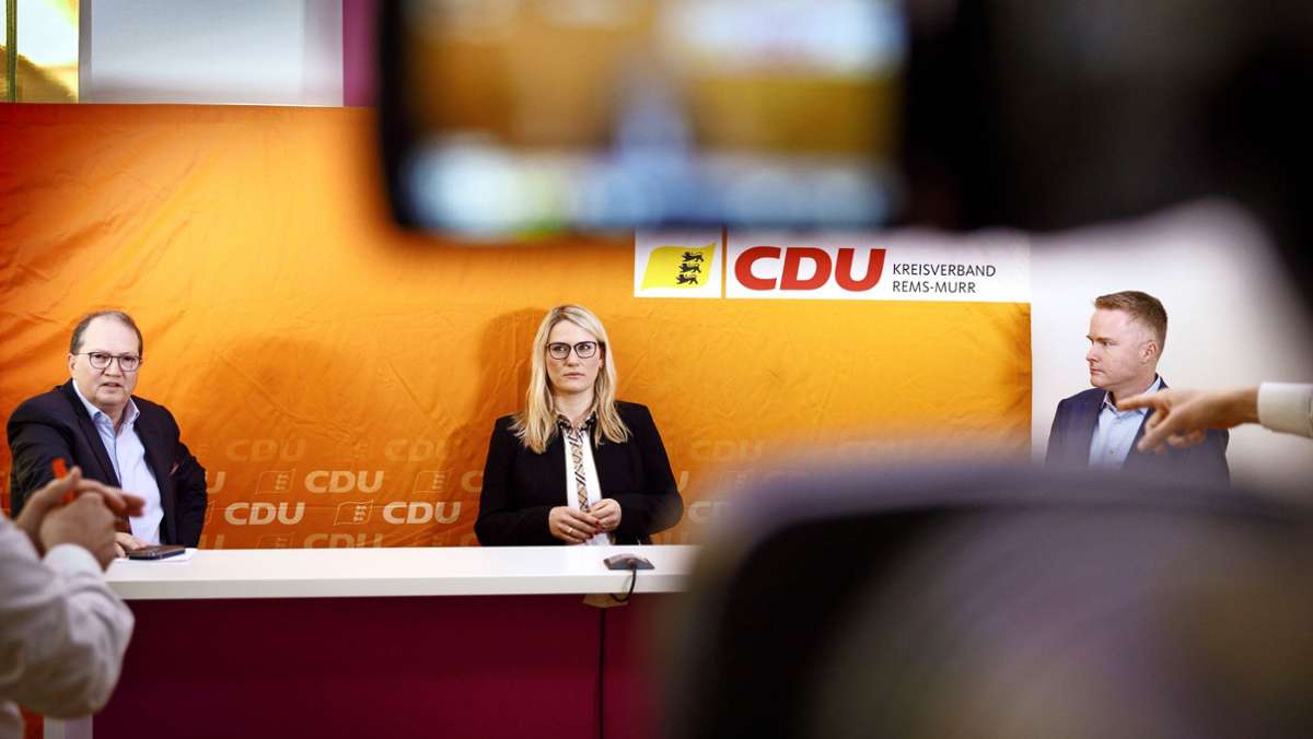 Kandidatenvorstellung bei CDU Rems-Murr: Wer tritt  Pfeiffers Nachfolge an?