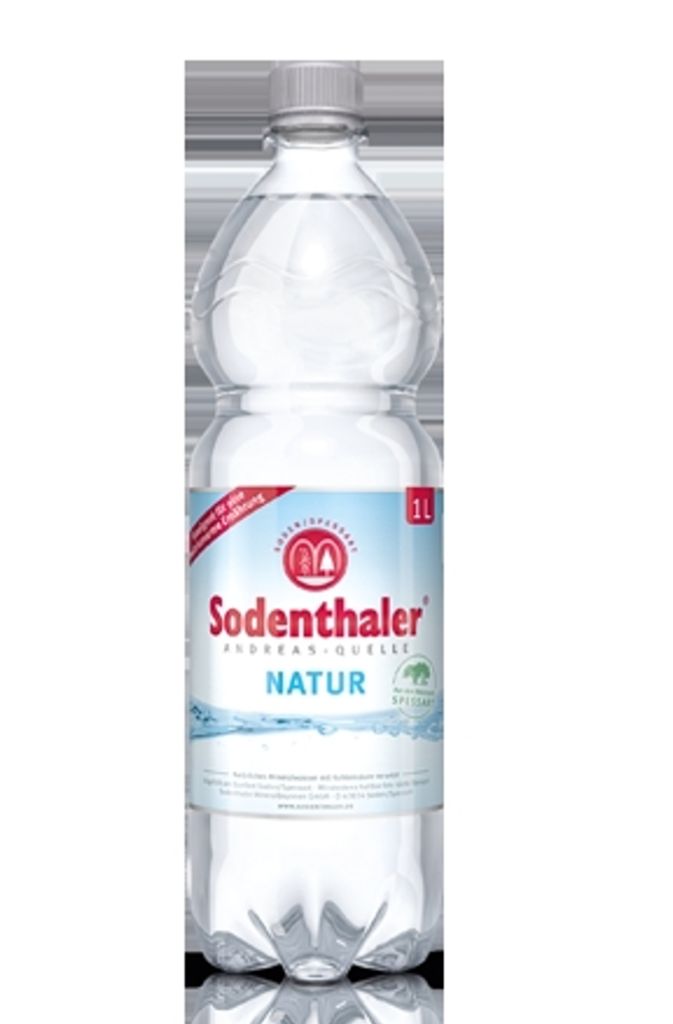 Eine weitere Wasser-Marke des Konzerns: „Sodenthaler“ aus Sulzbach am Main.