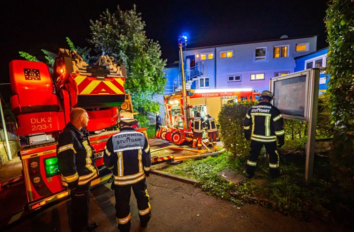Feuer in Stuttgarter Jugendhilfe-Einrichtung: Zimmerbrand ruft Feuerwehr auf den Plan