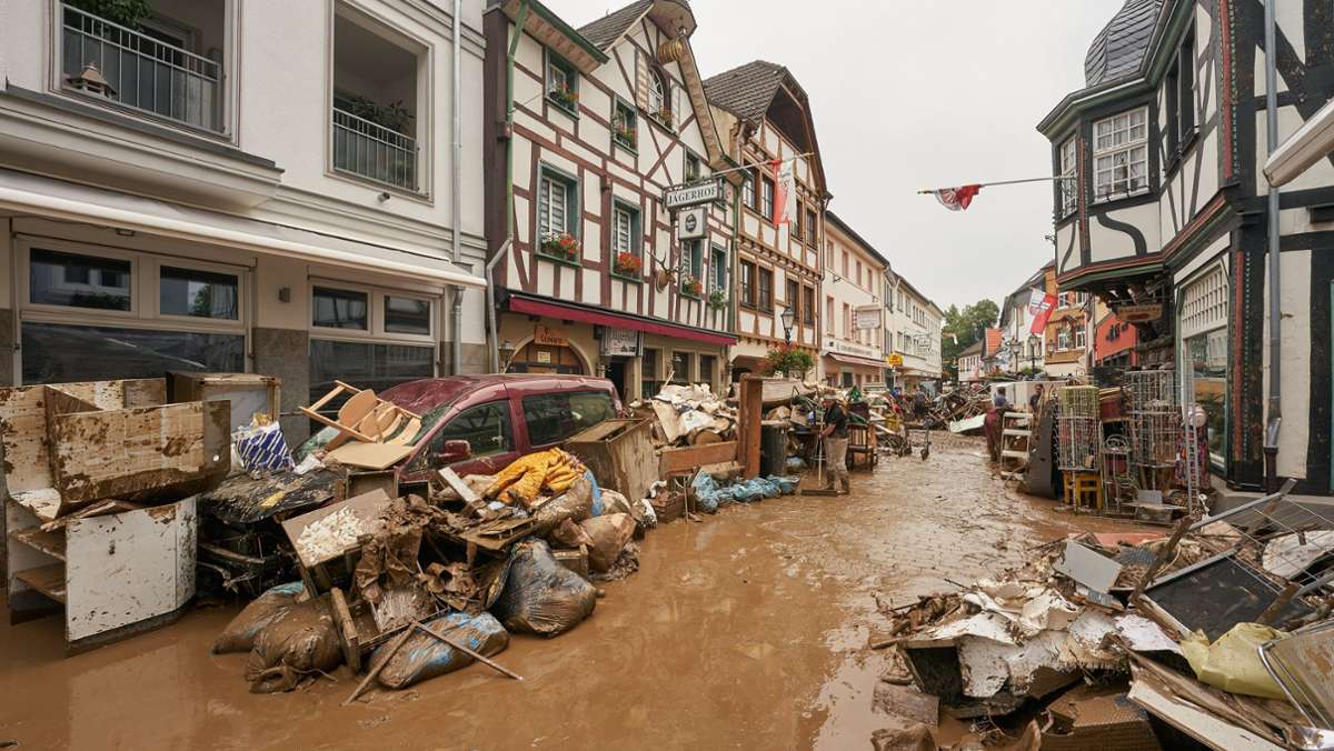 Nach Hochwasser-Katastrophe: Starkregen für Kreis Ahrweiler vorhergesagt