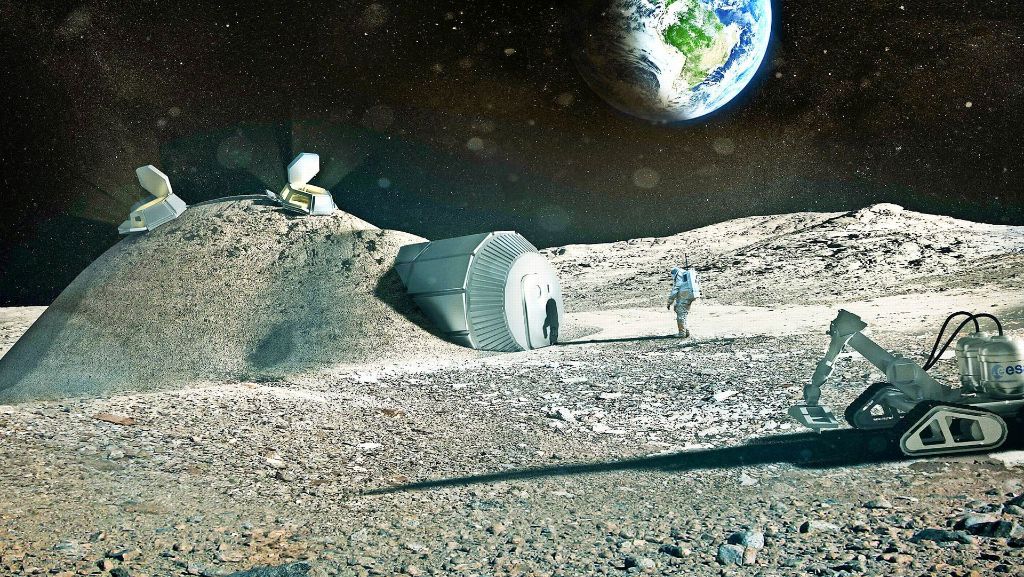 Reise zum Mond und zum Mars: Wettlauf zum roten Planeten