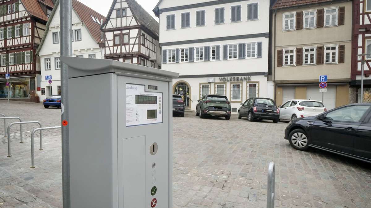 Parken in Leonberg: Was passiert mit der Leonberger Brötchentaste?
