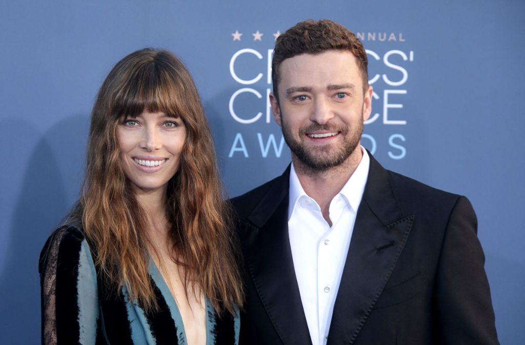 Sänger Justin Timberlake und Schauspielerin Jessica Biel haben ihren ersten Sohn Silas Randall genannt. Foto: dpa