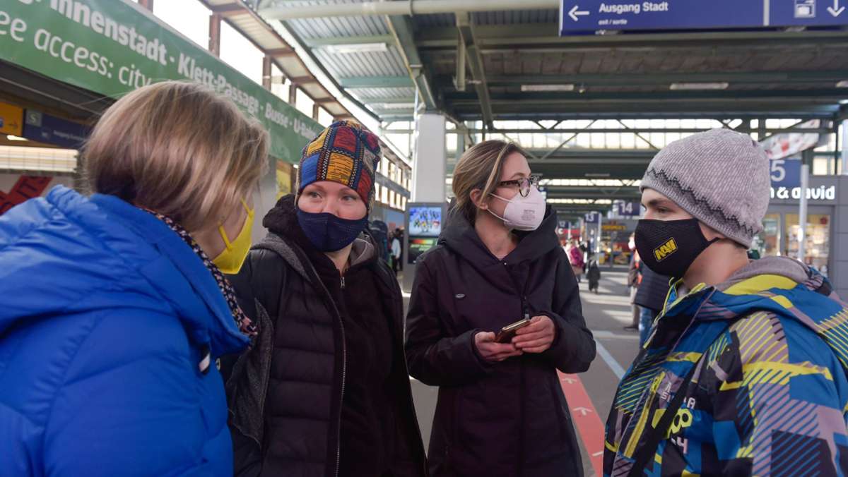 Geflüchtete aus der Ukraine in Stuttgart: Impfangebot  gleich bei der Erstaufnahme