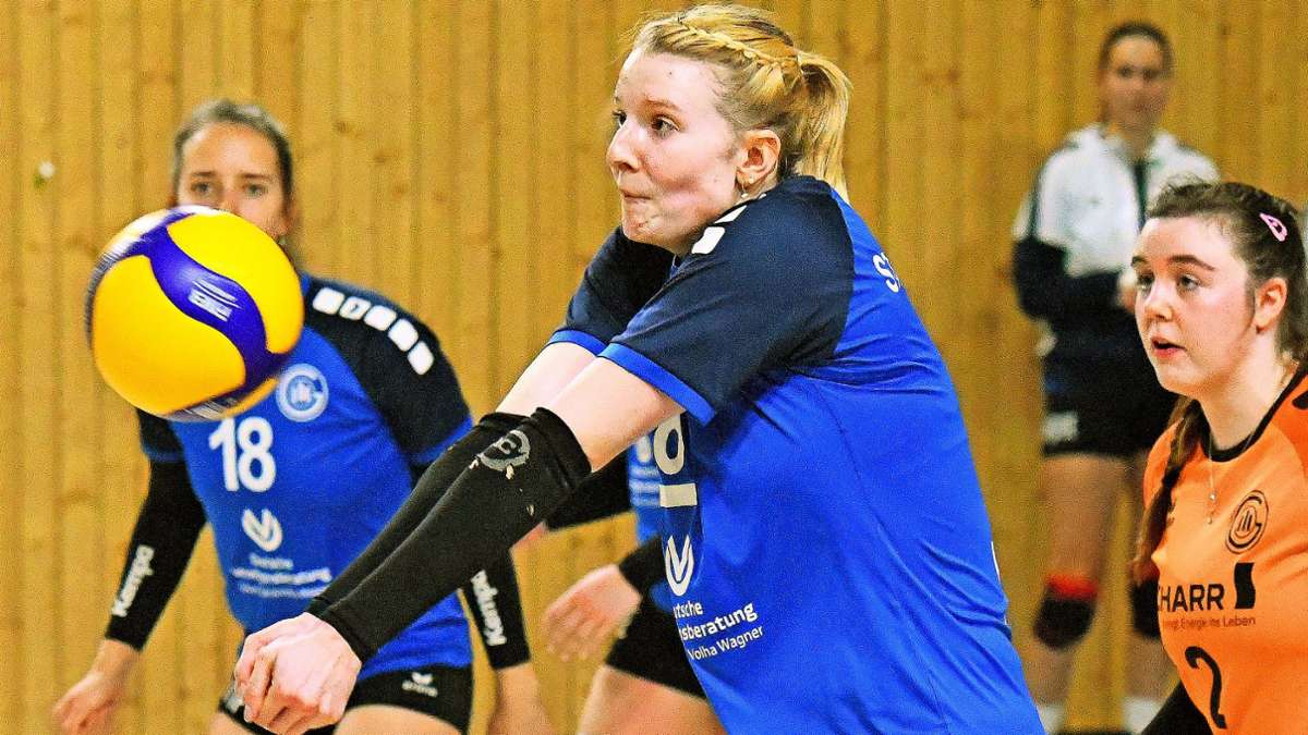 Stuttgart-Volleyballerin Julia Schaefer: Sie rennt auch gegen Wände, wenn es sein muss
