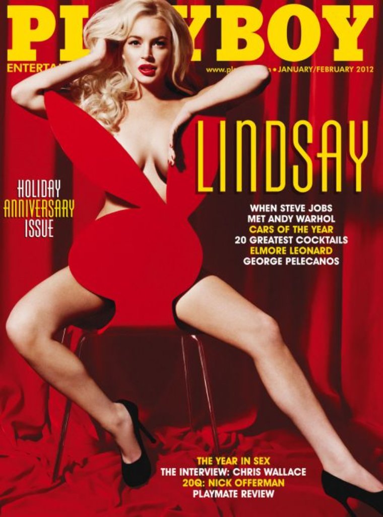 Bevor sich Lindsay Lohan den gerichtlichen Auflagen widmet, verabschiedet sie sich Ende 2011 mit Knalleffekt: LiLoh zieht sich für den Playboy aus.