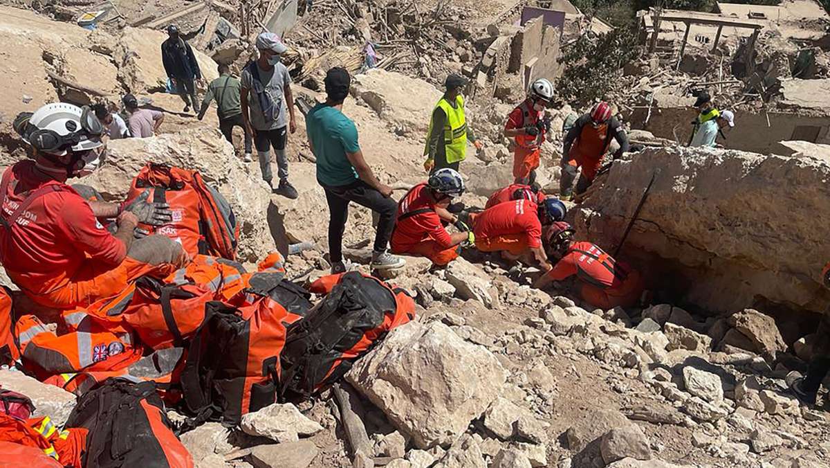 Marokko: Schon fast 2900 Tote nach Erdbeben – Hoffnung schwindet