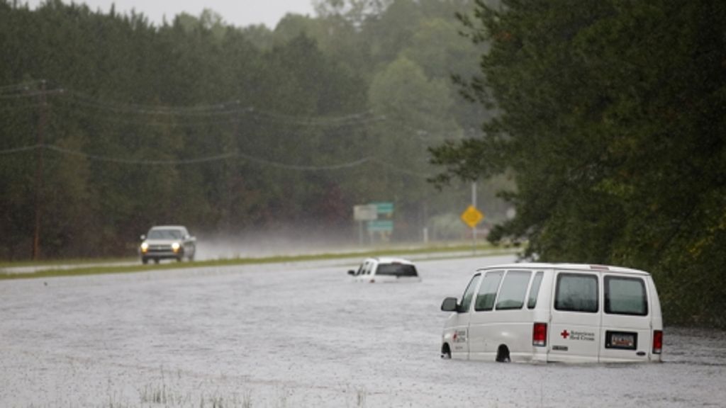 Unwetter: US-Ostküste steht unter Wasser
