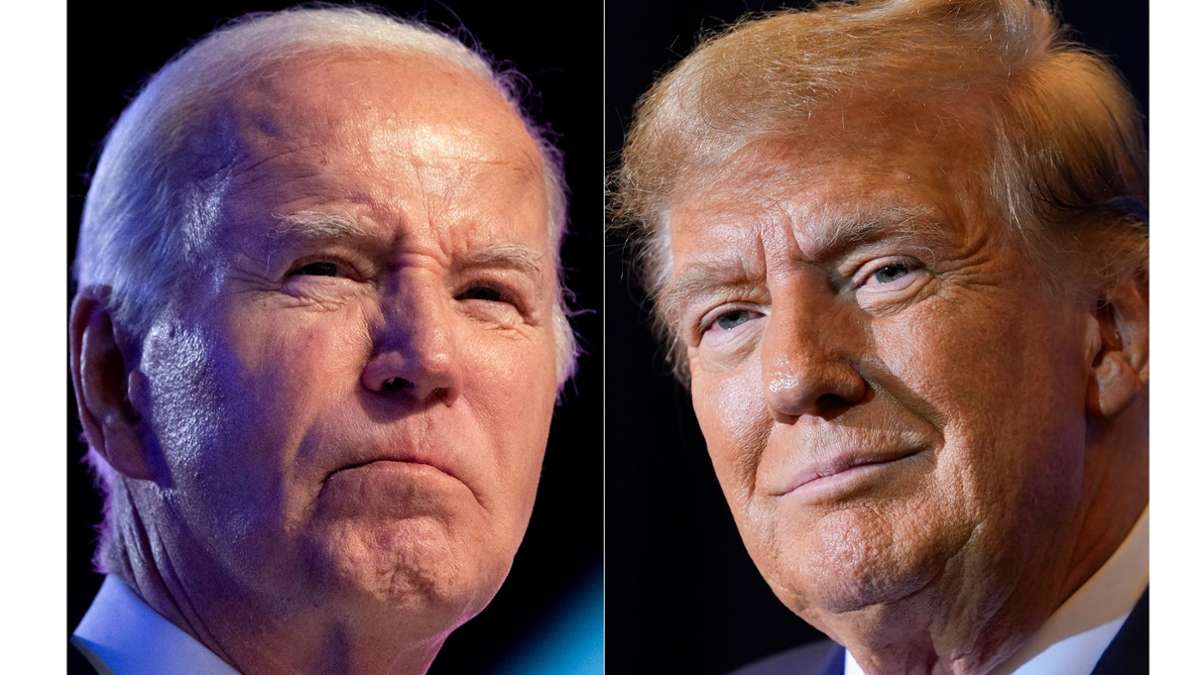 US-Wahl 2024: Biden gegen Trump: Alte Gegner, neues Duell